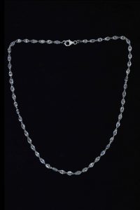 Briolette Cut Diamond Necklace Chain, 24 carats